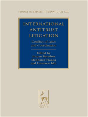 cover image of International Antitrust Litigation